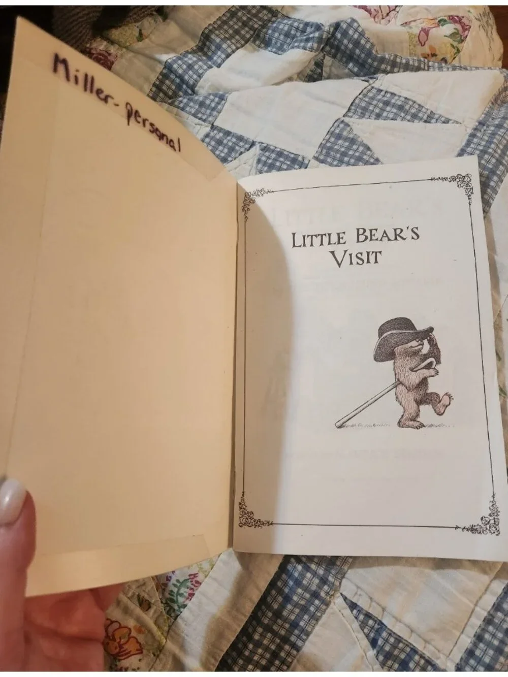 Little Bear's Visit Book By Else Holmelund Minarik